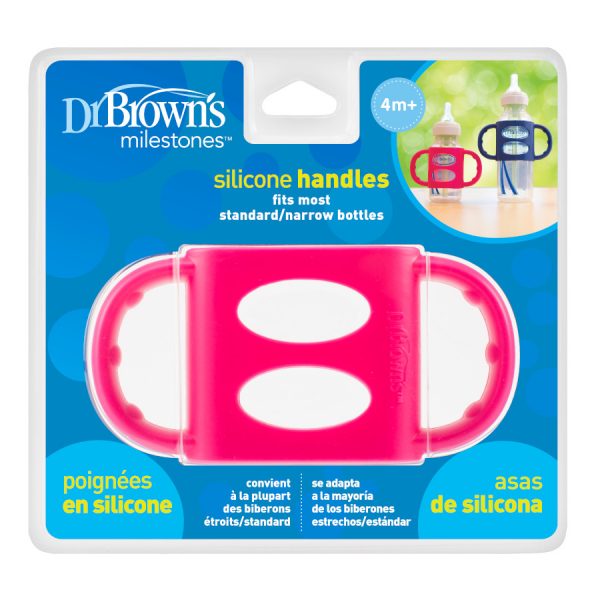 Product image of pink silicone handle