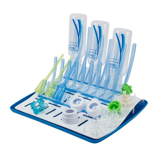 Product image of folding drying rack with bottle parts