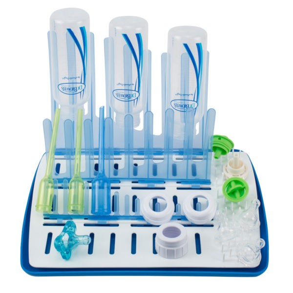 Product image of folding drying rack with bottle parts