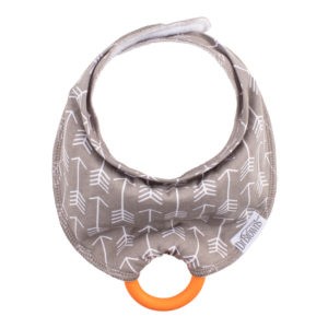 Product image of bib with teether