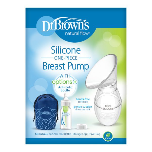 Packaging image of the Silicone One-Piece Breast Pump