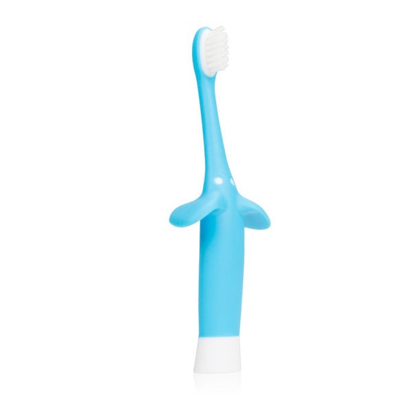 Dr. Brown's Blue elephant Toddler Toothbrush