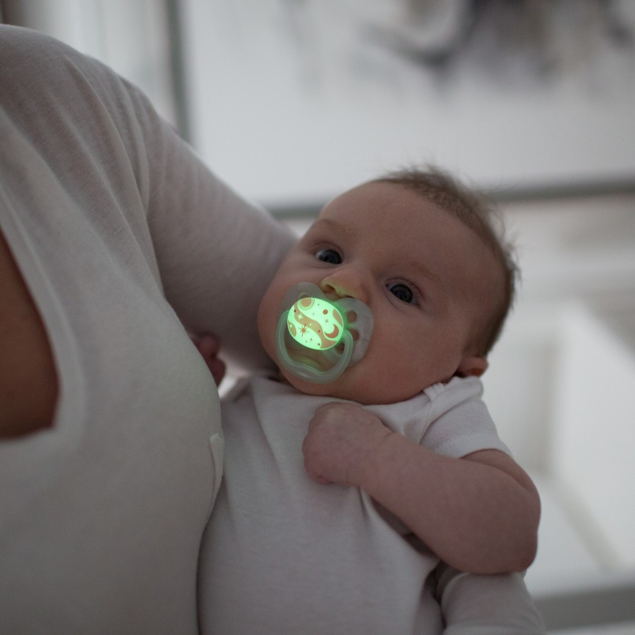 Dr. Brown's Dr. Brown’s™ Advantage™ Glow-in-the-Dark Pacifiers, 2 Count
