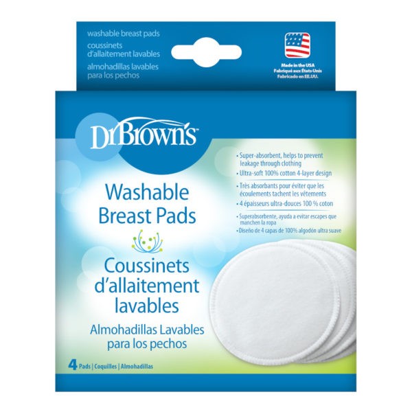 Product image of washable breast pads