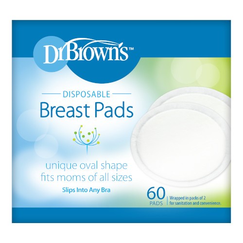 Disposable Breast Pad 60 count packaging image