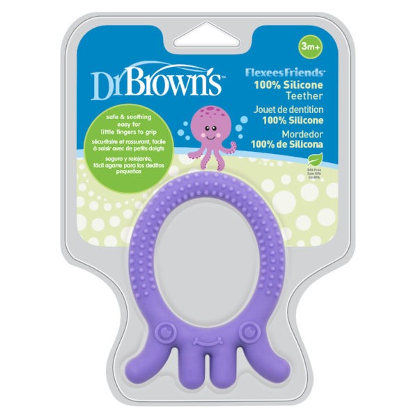 Product image of purple octopus teether