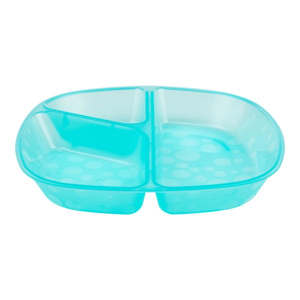 PRoduct image of teal divided plate