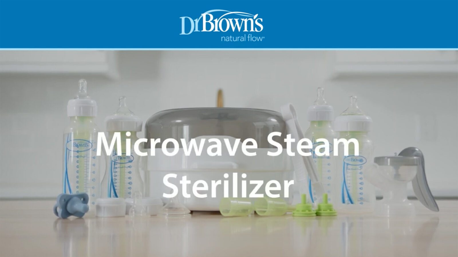 Dr. Brown's Dr. Brown’s Natural Flow® Baby Bottle Microwave Steam Sterilizer