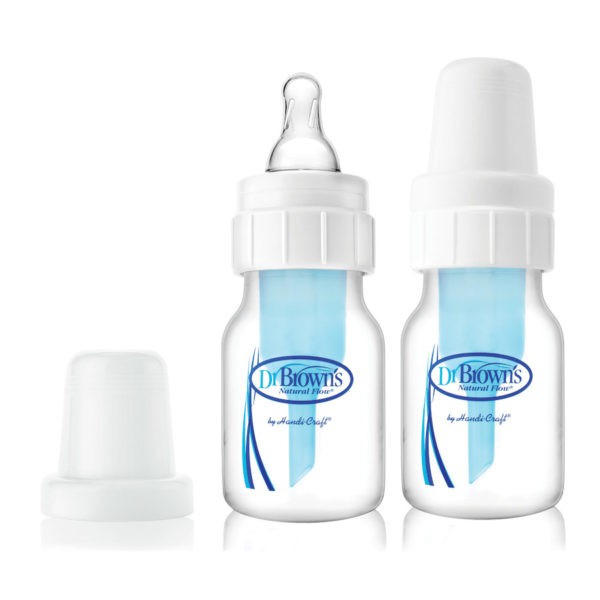 Dr. Brown's Natural Flow® Baby Bottle, 2oz, 2 Count