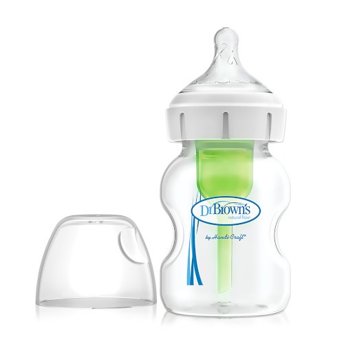 Dr. Brown’s Natural Flow® Options+™ Anti-Colic Wide-Neck Bottle 5oz product photo