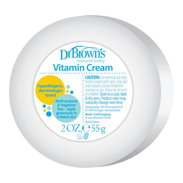 Dr. Brown's Natural Baby Vitamin cream 2 ounce
