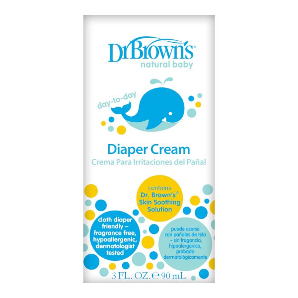 Dr. Brown's Natural Baby diaper cream 3 ounce packaging