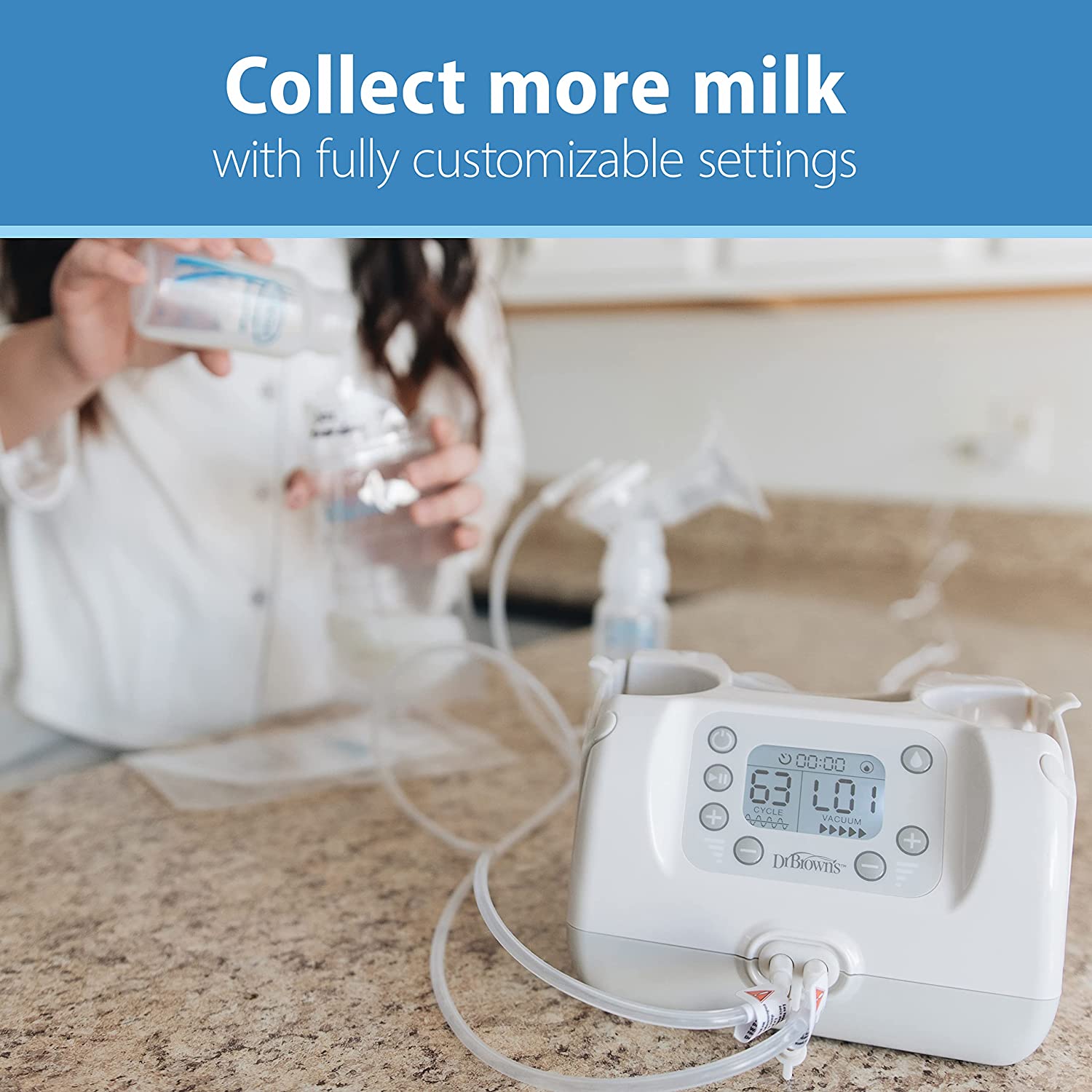  Dr. Brown's Customflow Double Electric Breast Pump