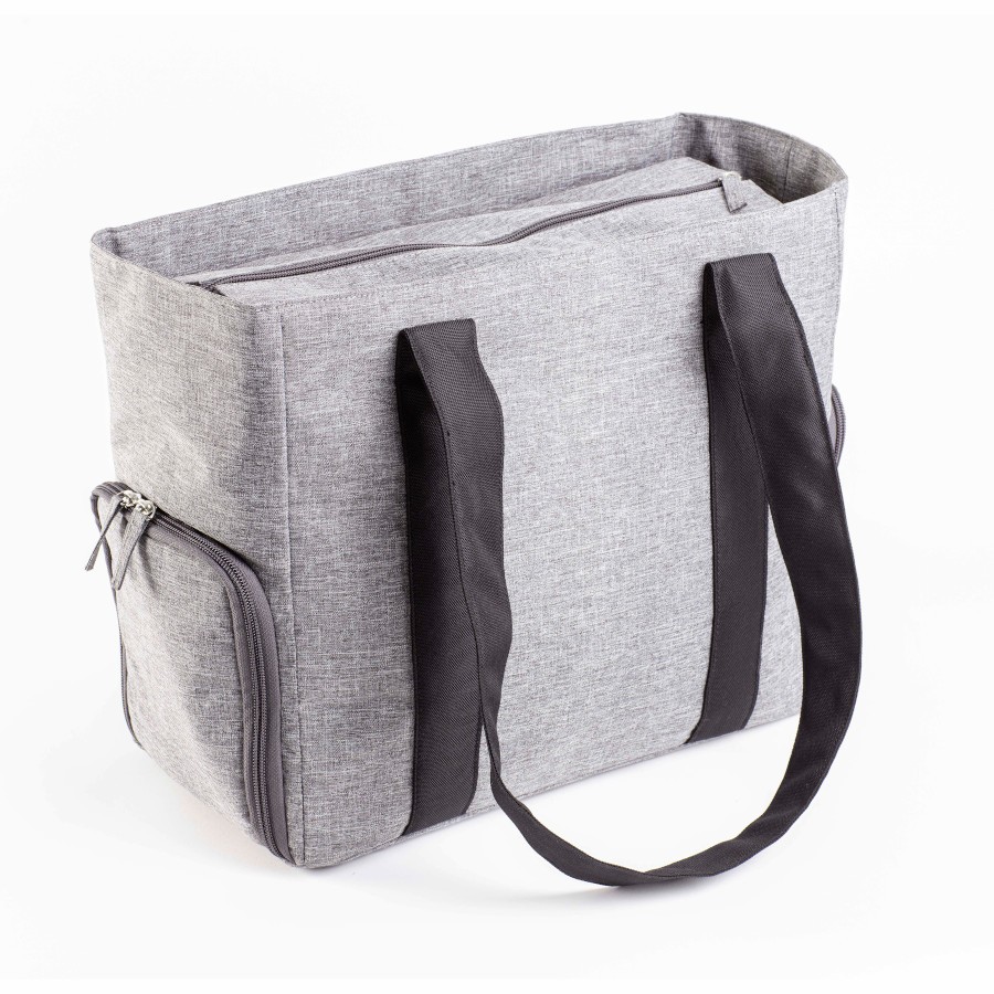https://www.drbrownsbaby.com/wp-content/uploads/2020/11/BF122-WEB_Product_3Q_Breast-Pump-Carryall-Tote-Grey_Handles-to-side.jpg