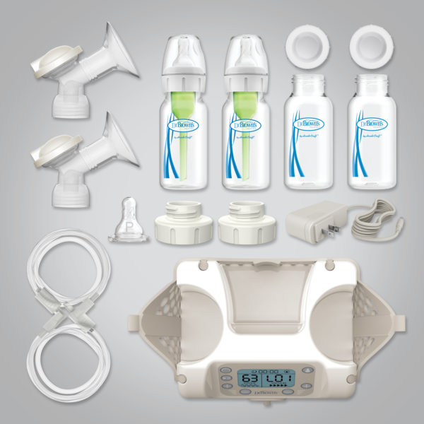 Dr. Brown's Customflow Breast Pump - everything included
