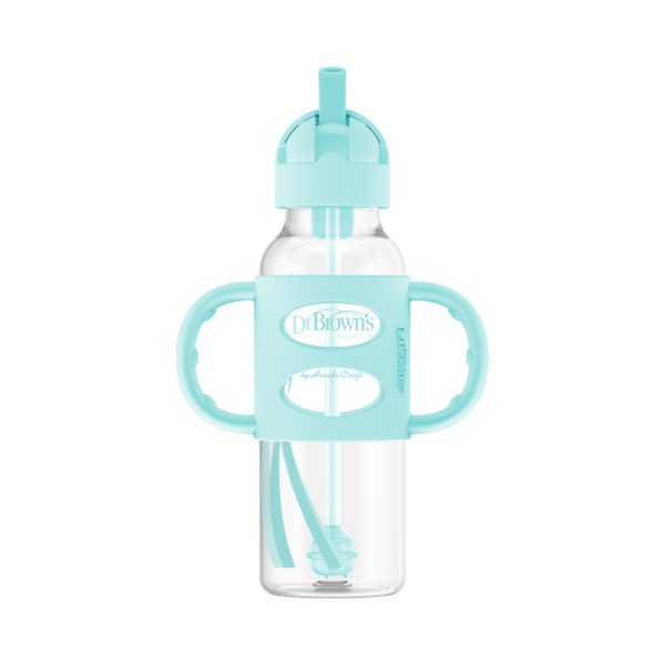 Dr. Brown's Milestones Sippy Straw Bottle Green