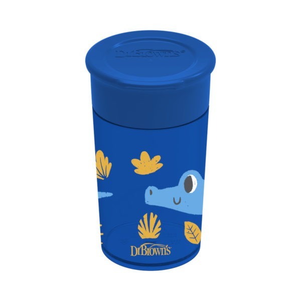 Dr. Brown's Cheers360™ Spoutless Transition Cup Blue Cup