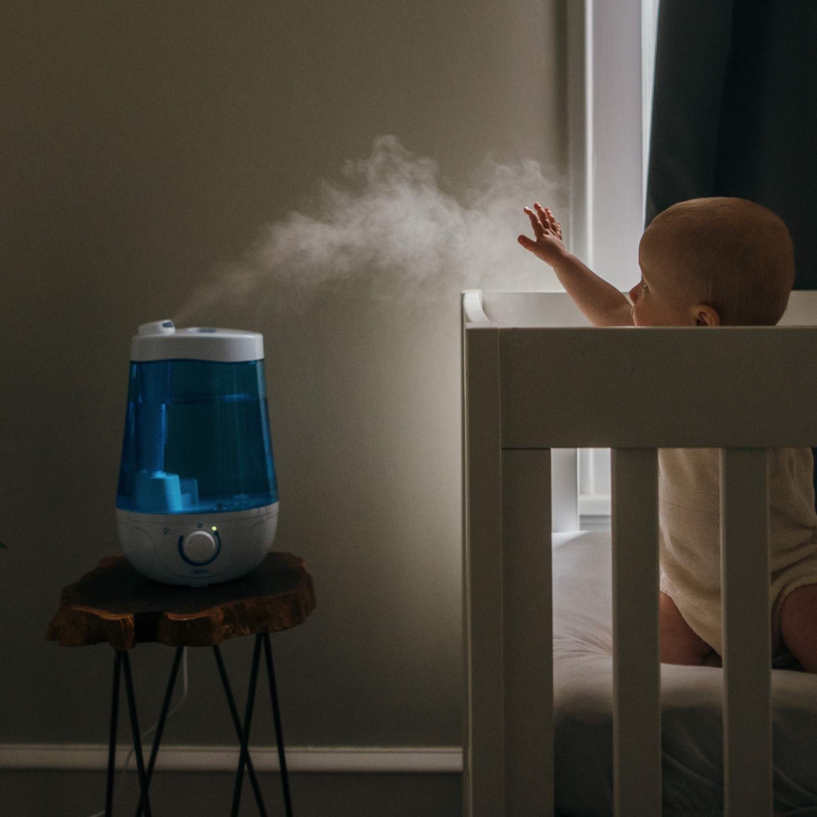 Dr. Brown's Dr. Brown’s™ Ultrasonic Cool Mist Humidifier with Nightlight