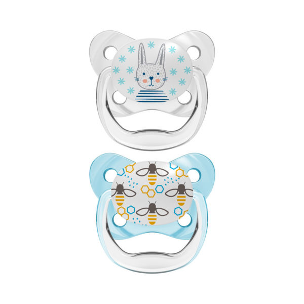 Dr. Brown's™ PreVent™ Contoured Pacifiers w/ Bunny and Bees