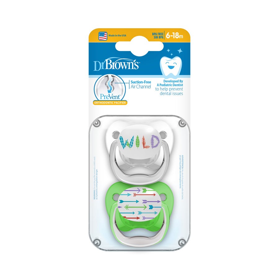 Dr Brown's Pacifier S1 2pc