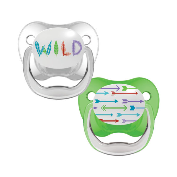 Dr. Brown's™ PreVent™ Classic Pacifiers w/ Wild and Arrows
