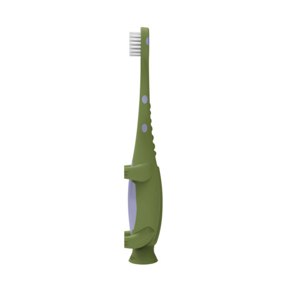 Dr. Brown’s™ Dinosaur Toddler Toothbrush, Side View