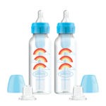 Dr. Brown's Narrow Bottles with Sippy Spouts, Blue Rainbows