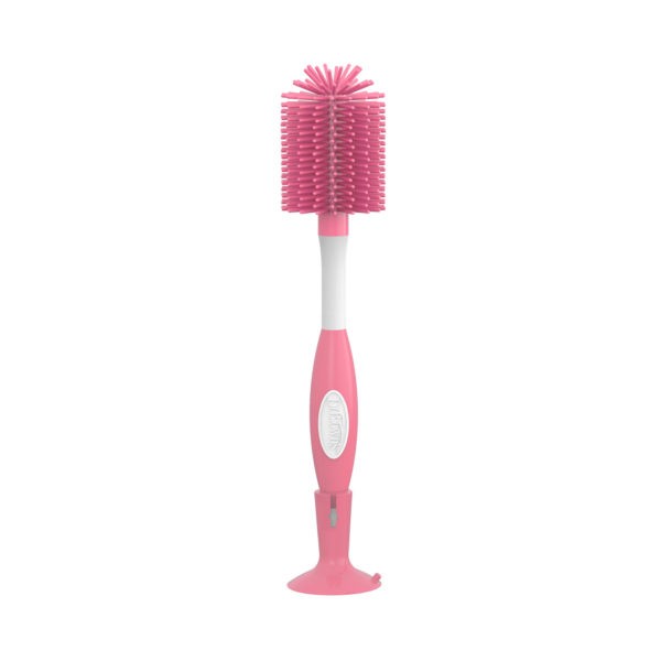 Soft Touch Bottle Brush, Pink