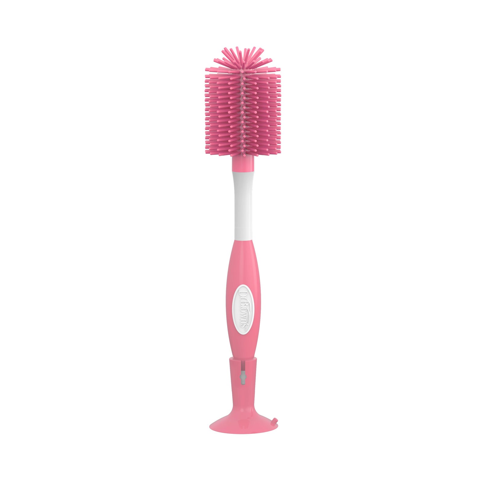 Pink Scrubbing Brush Hand Held Cleaning Brush Stiff Bristle