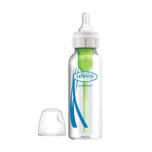 Dr. Brown’s Natural Flow® Options+™ Anti-colic GLASS Baby Bottle, 8oz