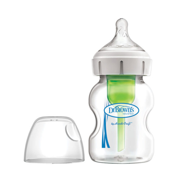 Dr. Brown’s Natural Flow® Options+™ Glass Wide-Neck Bottle 5 ounce