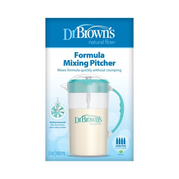 Formula Mixing Pitcher, Teal - Packaged