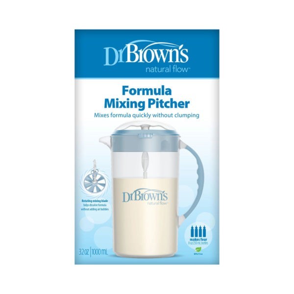 Formula Mixing Pitcher, Blue - Packaged