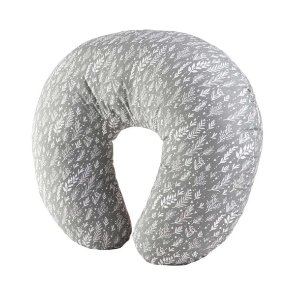 Gray Breastfeeding Pillow w/ removable cover