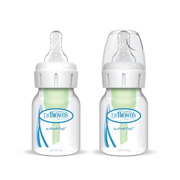 Dr. Brown's Options+ Narrow 2oz baby bottle, 2-pack