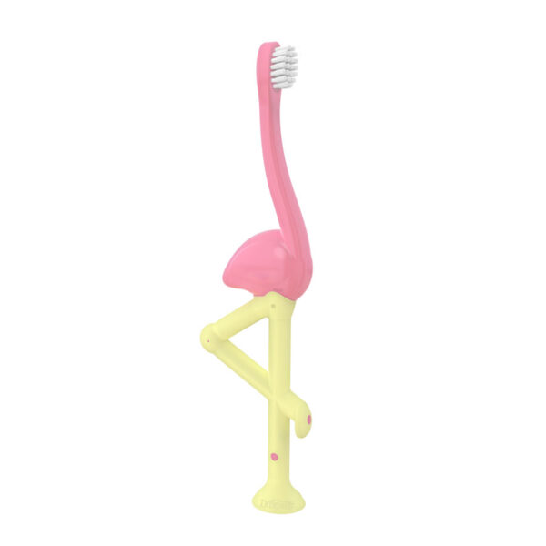 Pink flaming toddler toothbrush, product