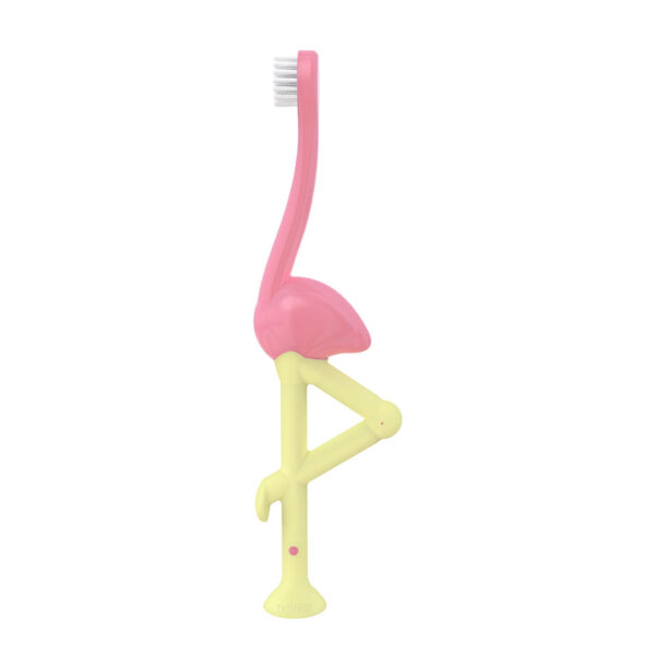 Pink flaming toddler toothbrush, product