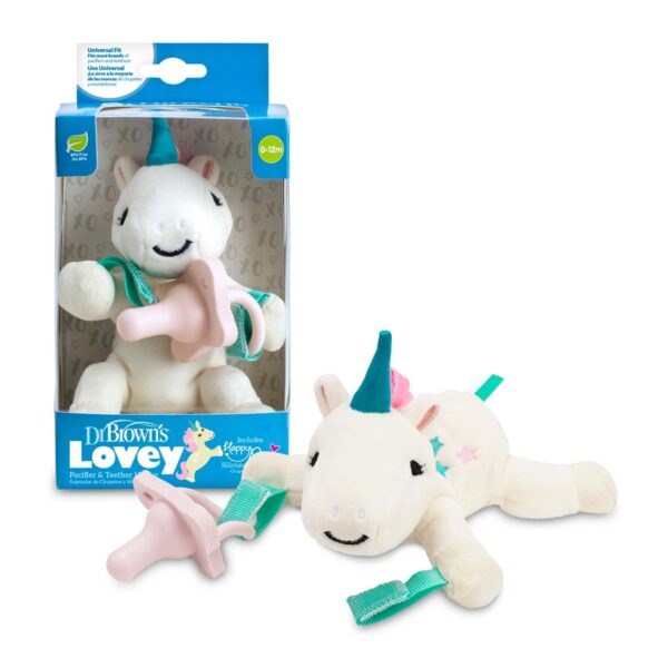 Dr. Brown's Unicorn Lovey, Product & Package