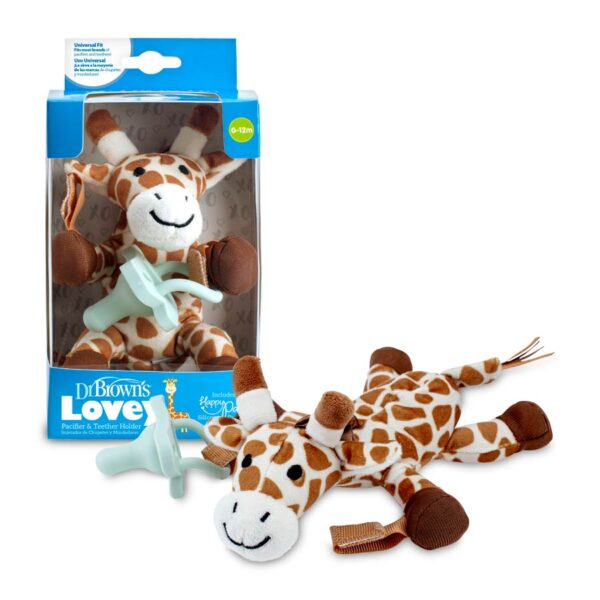 Dr. Brown's Giraffe Lovey, Product & Package