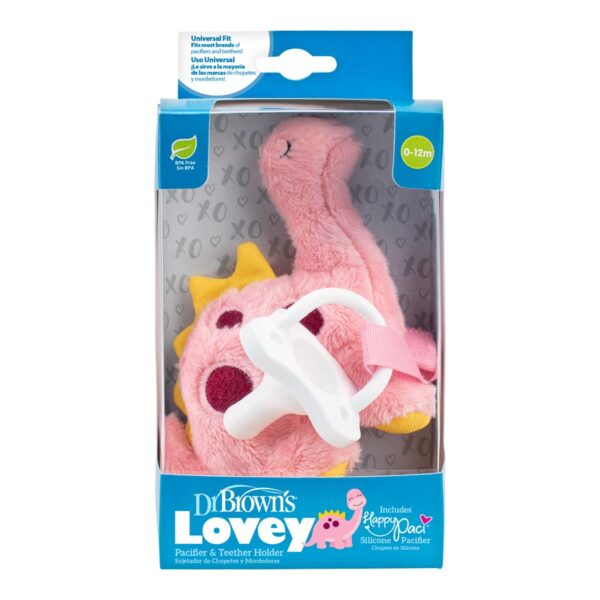 Dr. Brown's Dino Lovey, Packaged