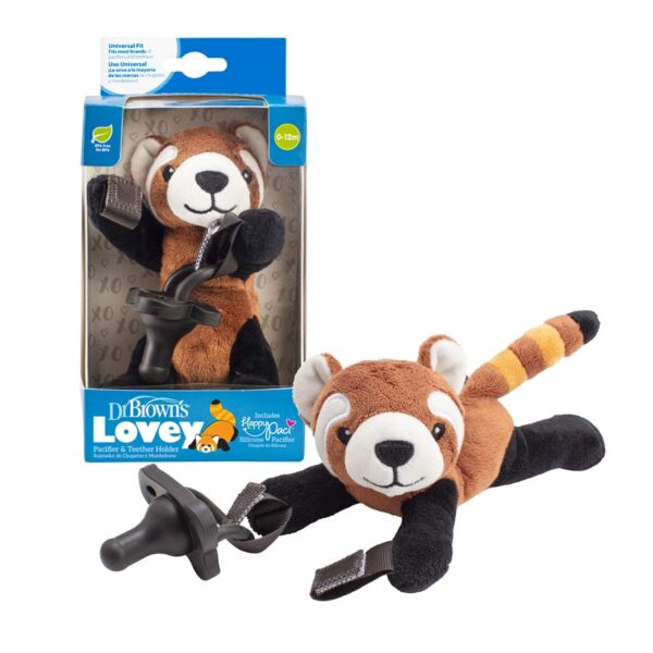 Dr. Brown's Red Panda Lovey, Product & Package