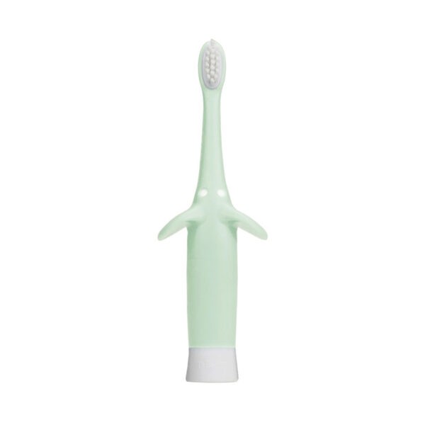 Mint Elephant toddler toothbrush, product front-view