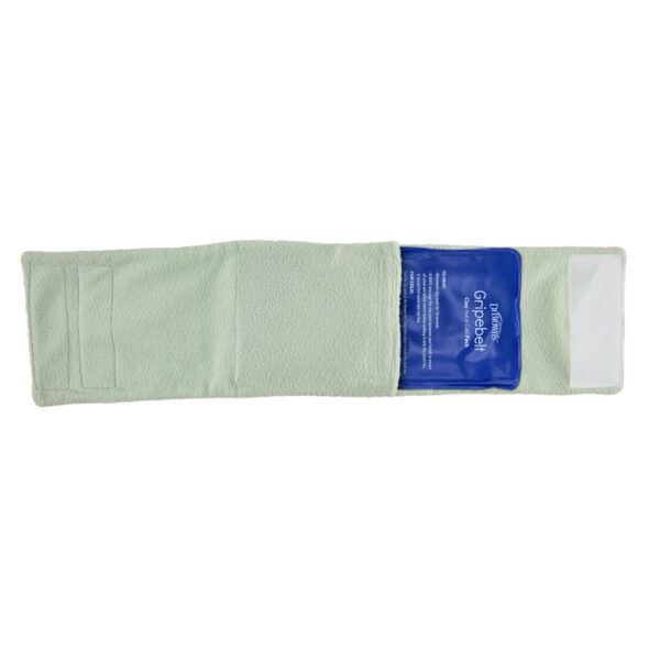 Dr. Brown's Infant Gripe belt, under side with Clay Pack
