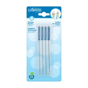 Baby Bottle Cleaning Brushes, Packaged 4-Pack