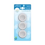 Narrow Baby Bottle Storage/Travel Caps, Packaged 3-Pack