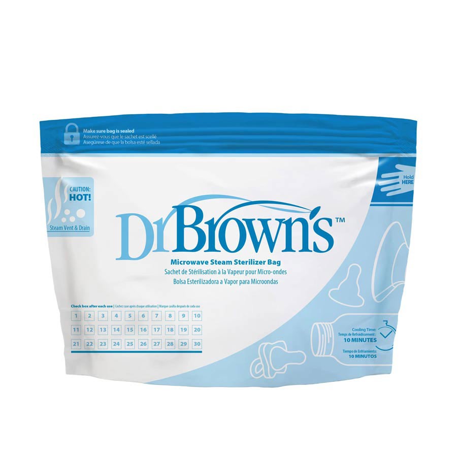 Dr. Brown's Natural Flow® Microwave Steam Sterilizer Bags